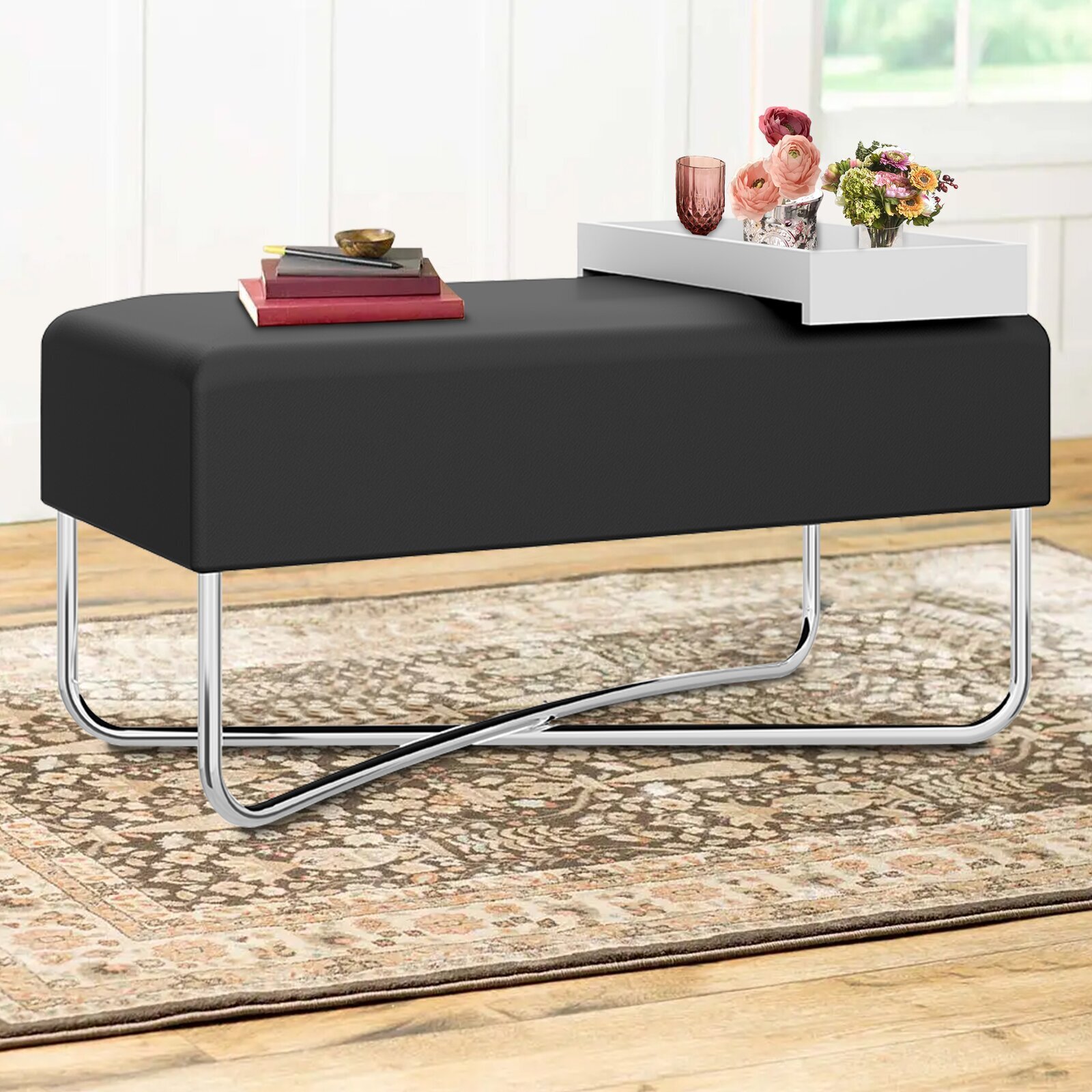 Modern Ottoman Style Coffee Table 