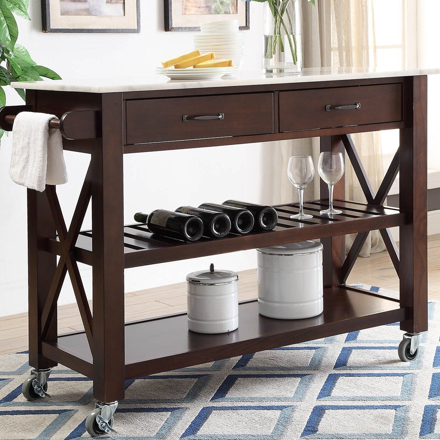 Modern Rustic Cart