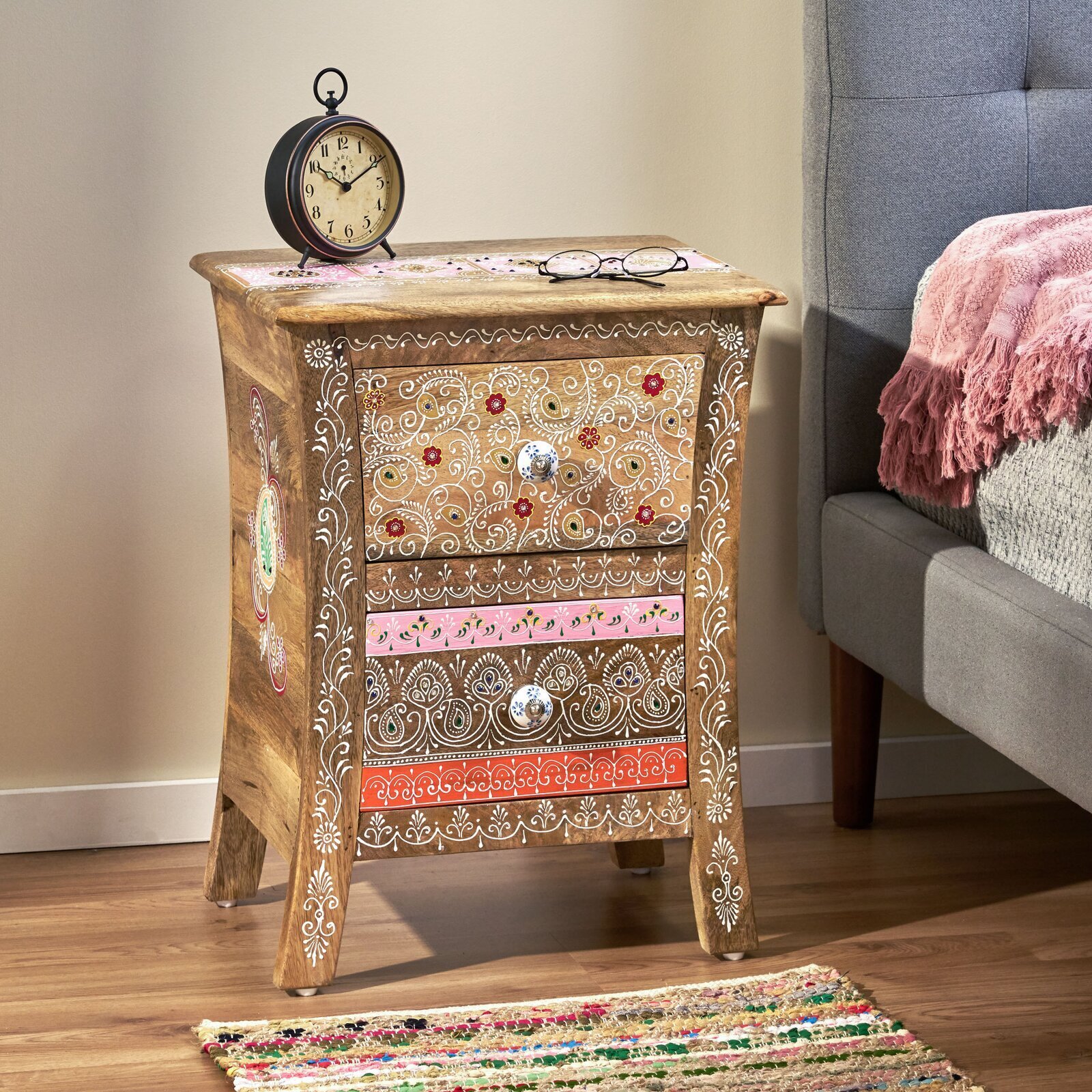 Moroccan Style Nightstand