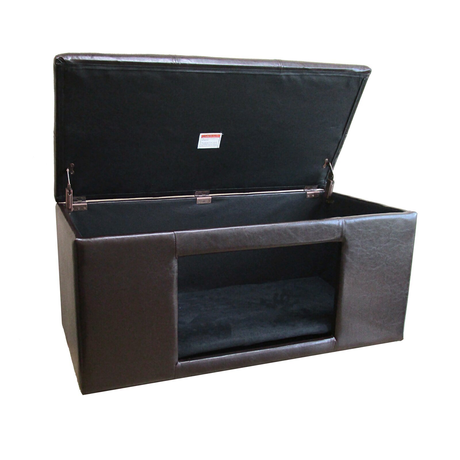Multifunctional leather dog bed couch