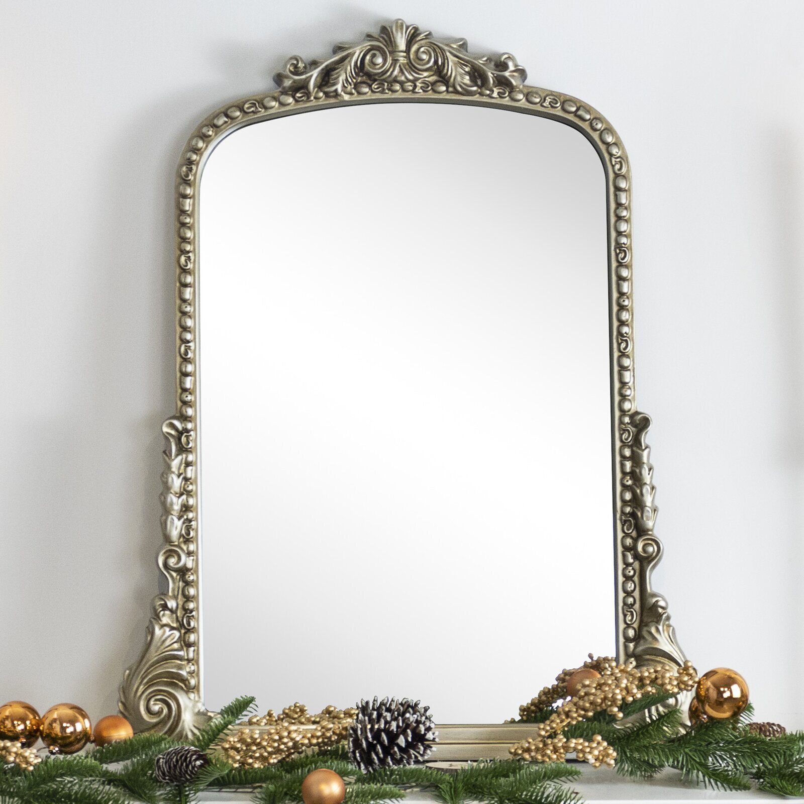 Ornate Arched Mirror