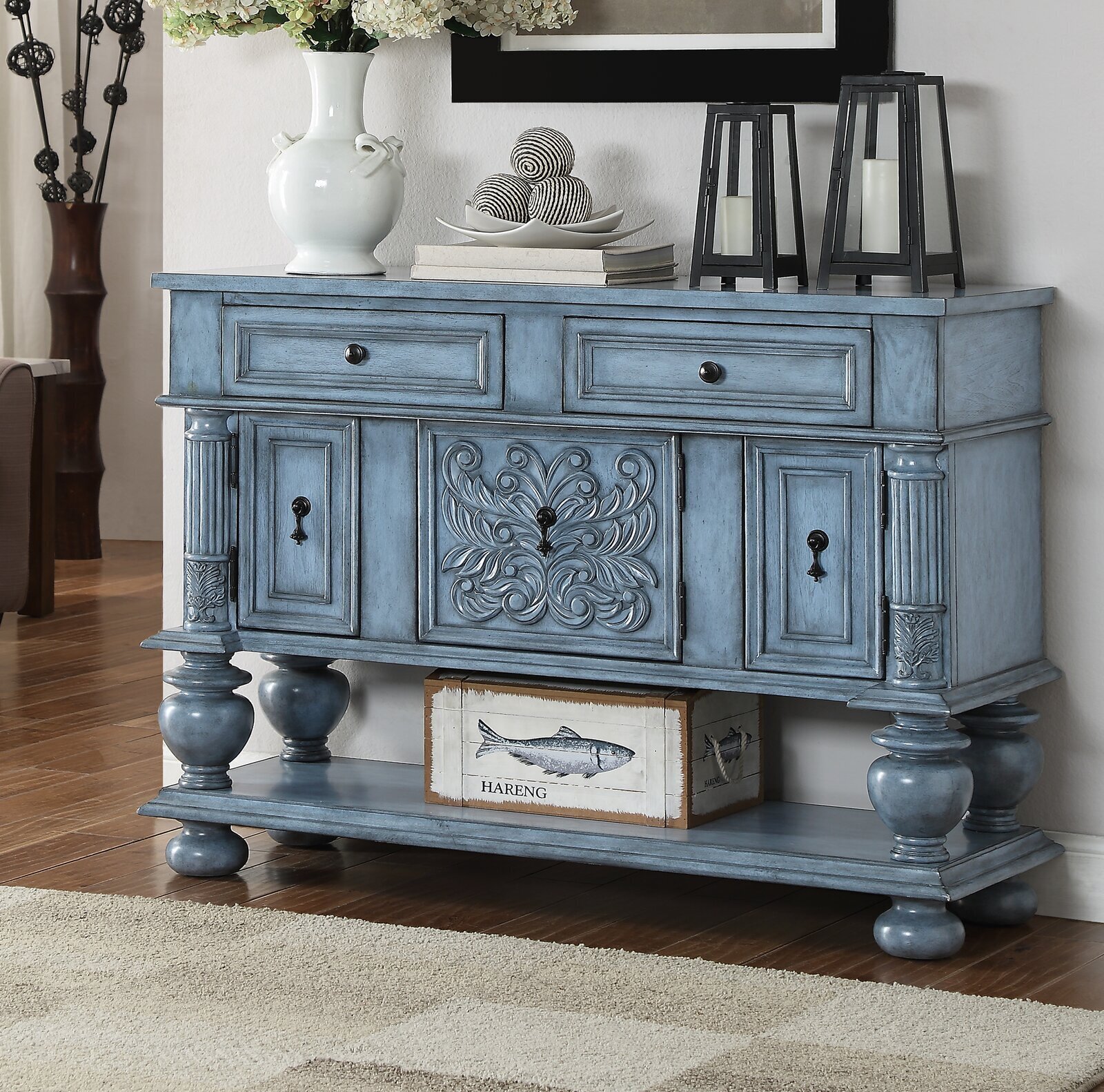 Ornate Dresser TV Stand