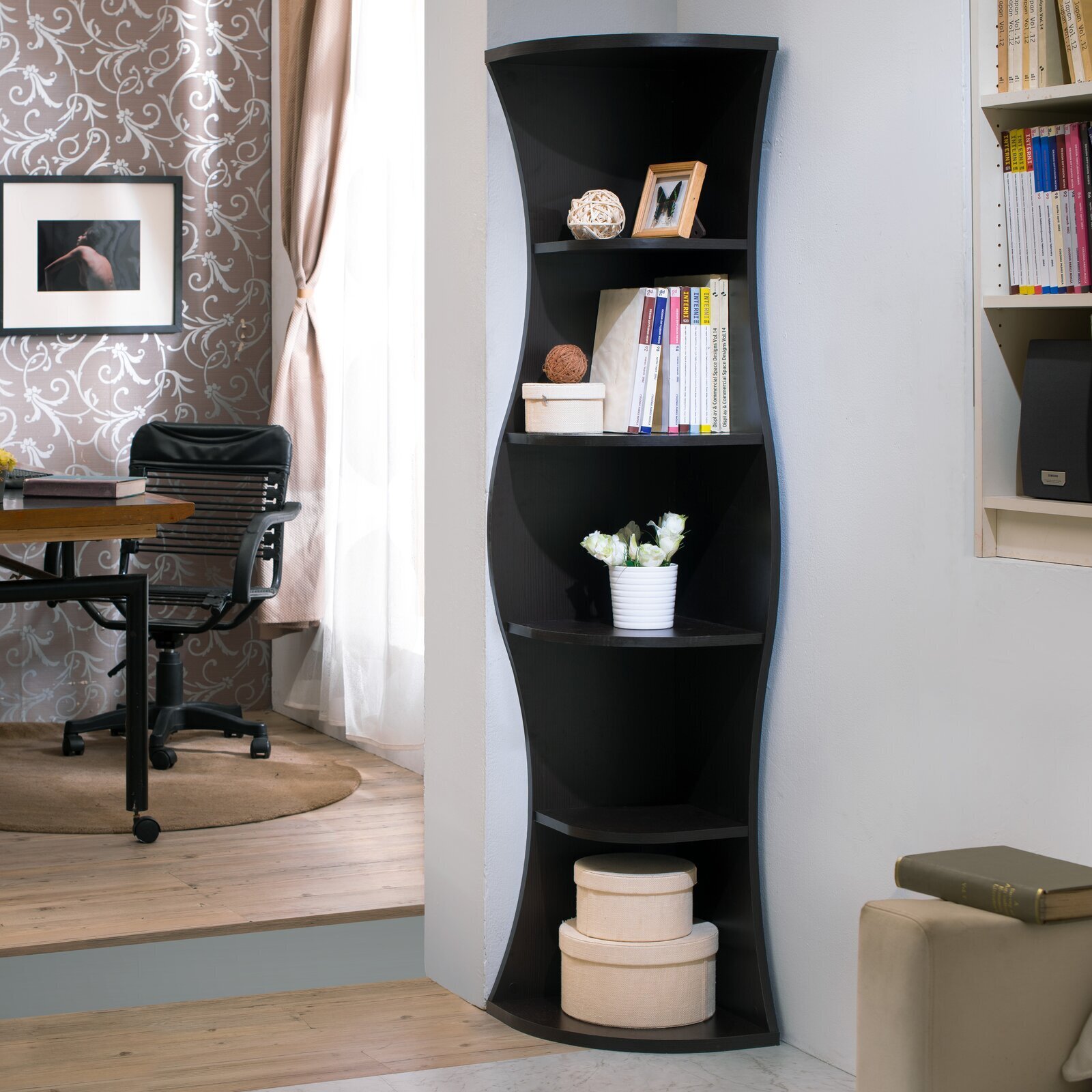 Quirky Corner Shelf Unit
