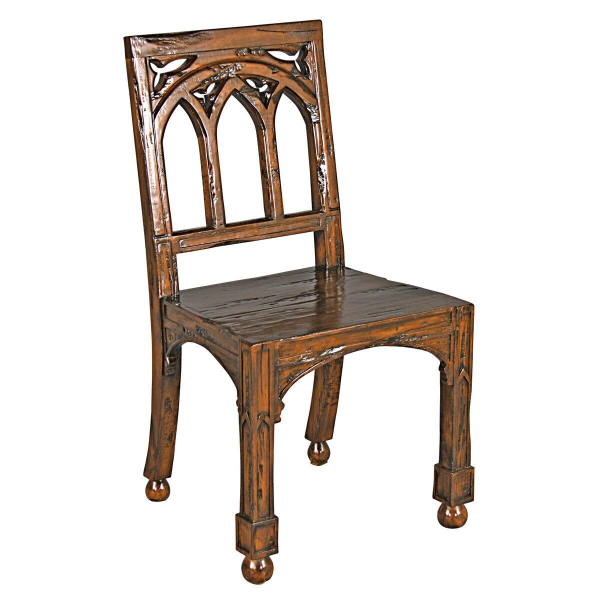 Rustic Gothic Side Chair