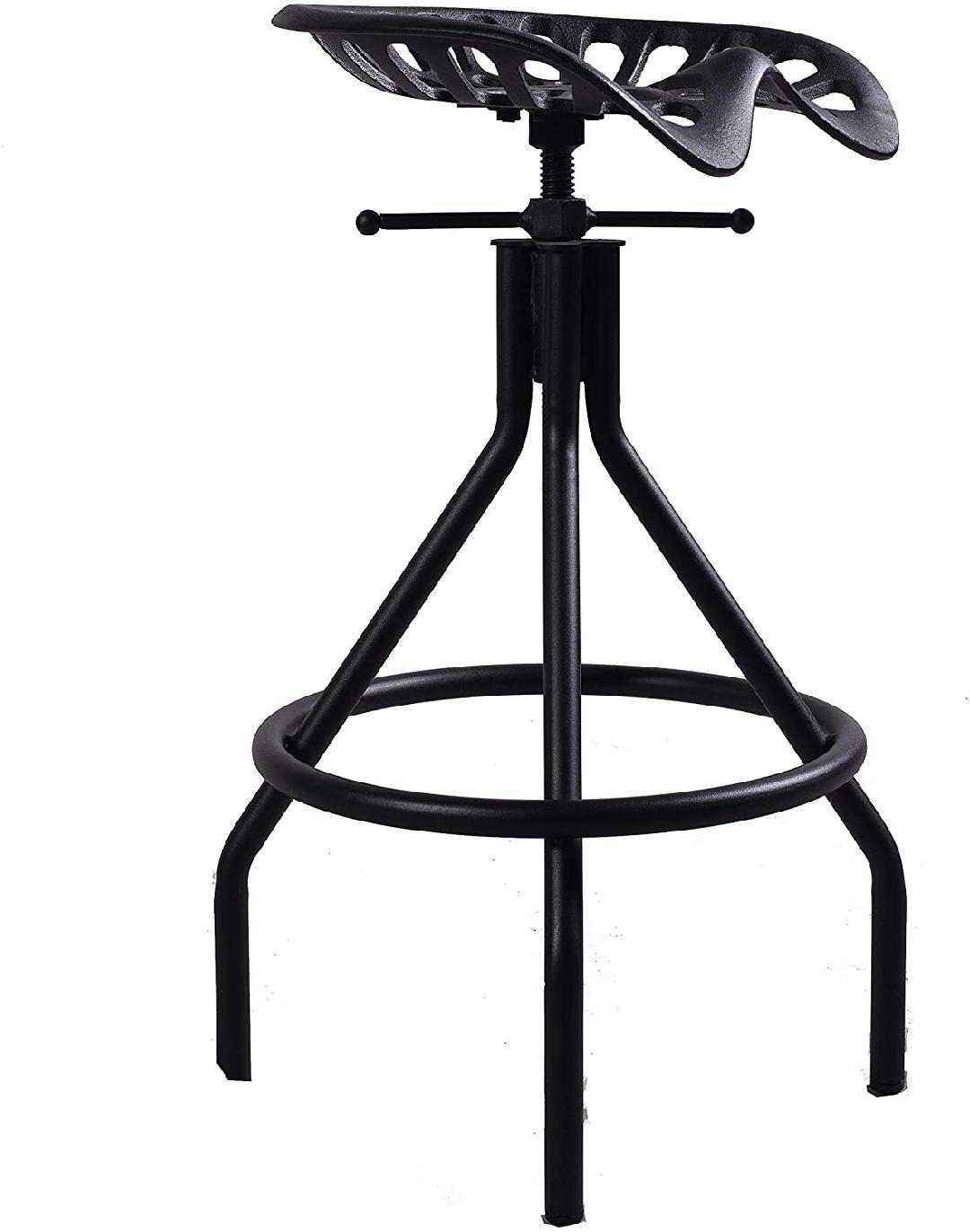 Set of Two Tractor Seat Bar Stools