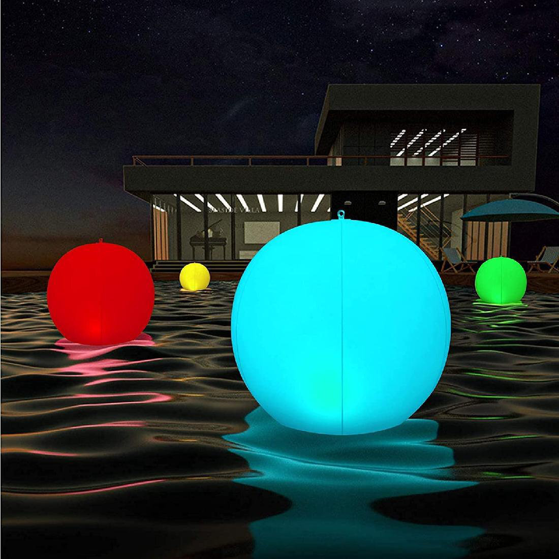 Solar Powered Colored Globe Lights 