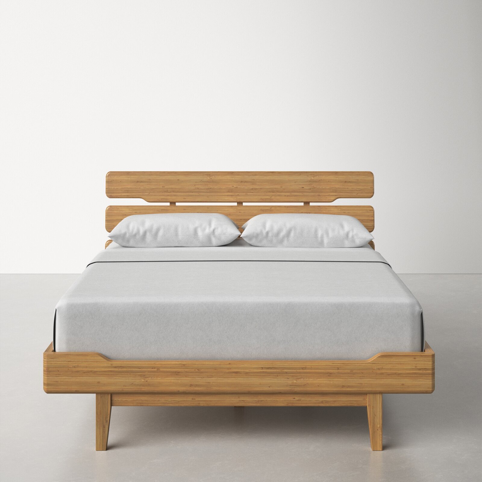 Solid Bamboo Wood Headboard
