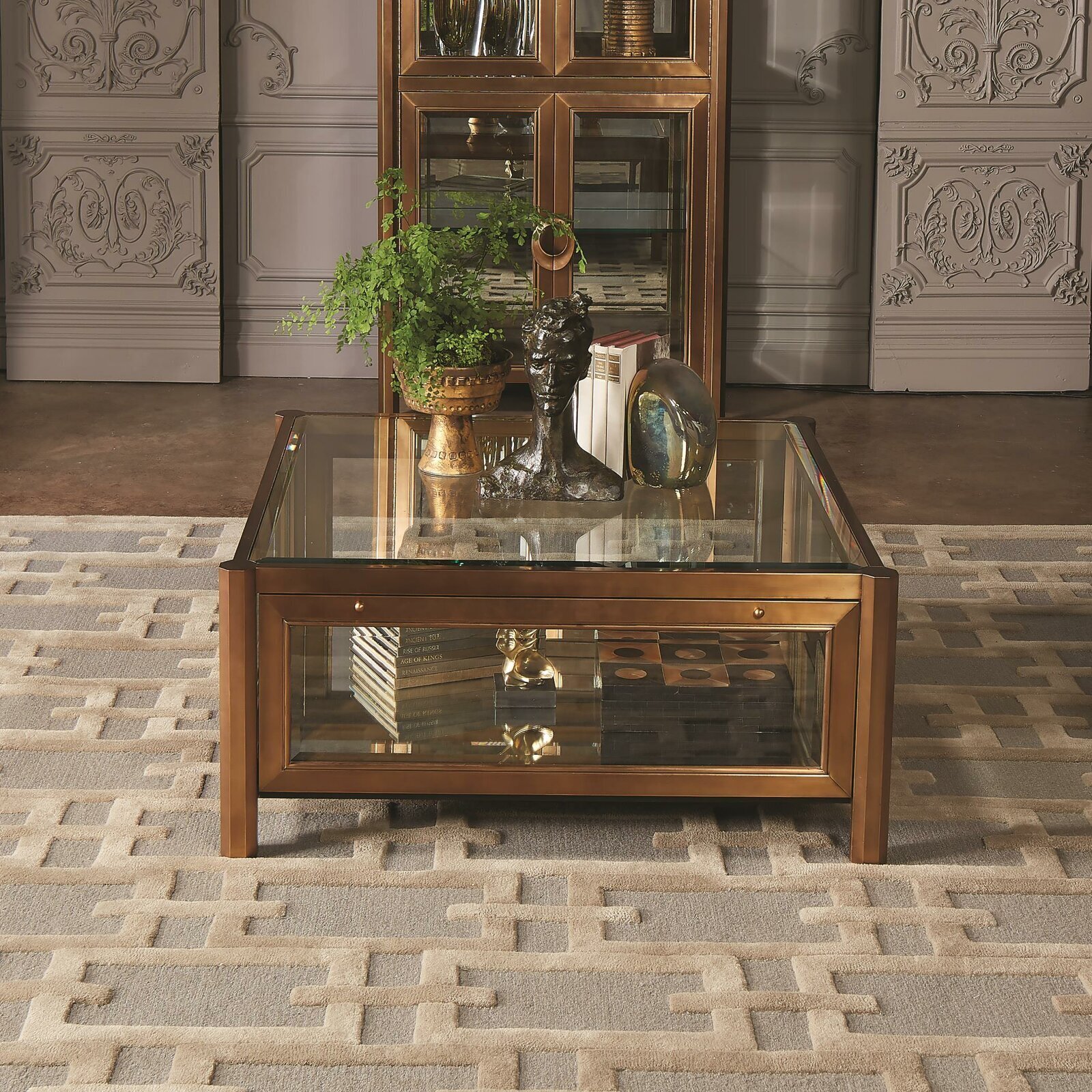 Glass And Wood Coffee Tables