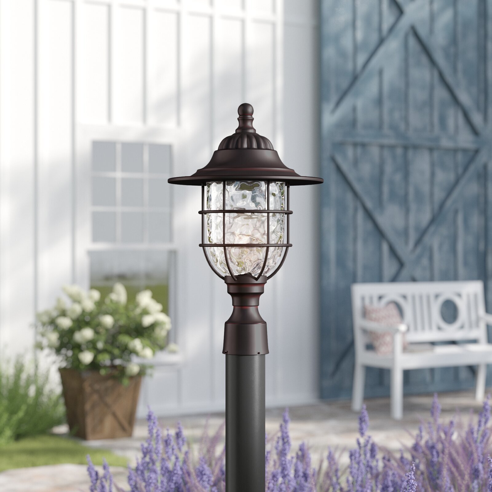 Newel Post Lamp