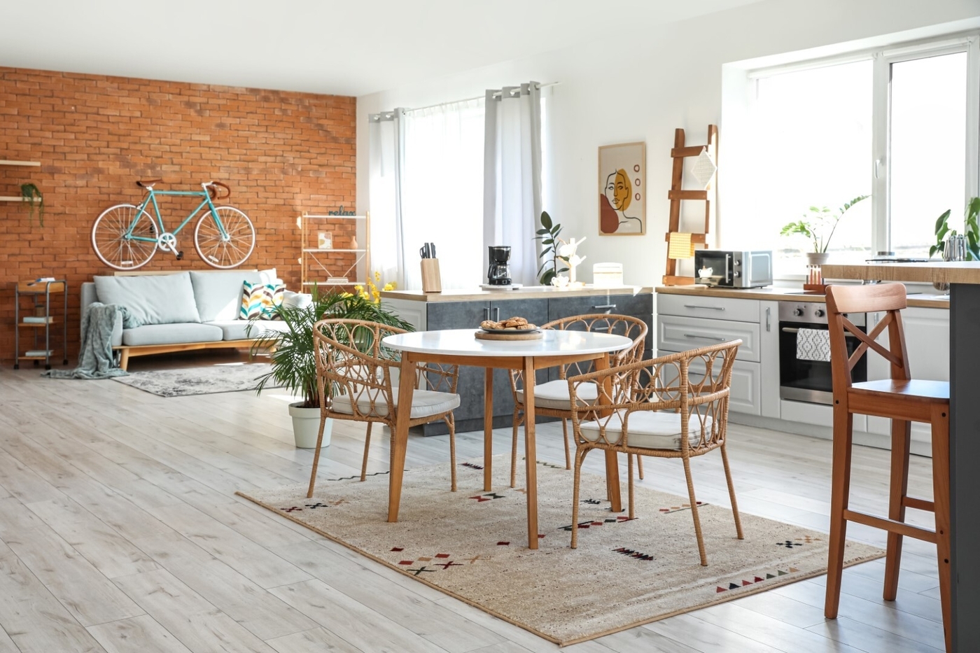 Get Your Dining Table Rug Size Spot On
