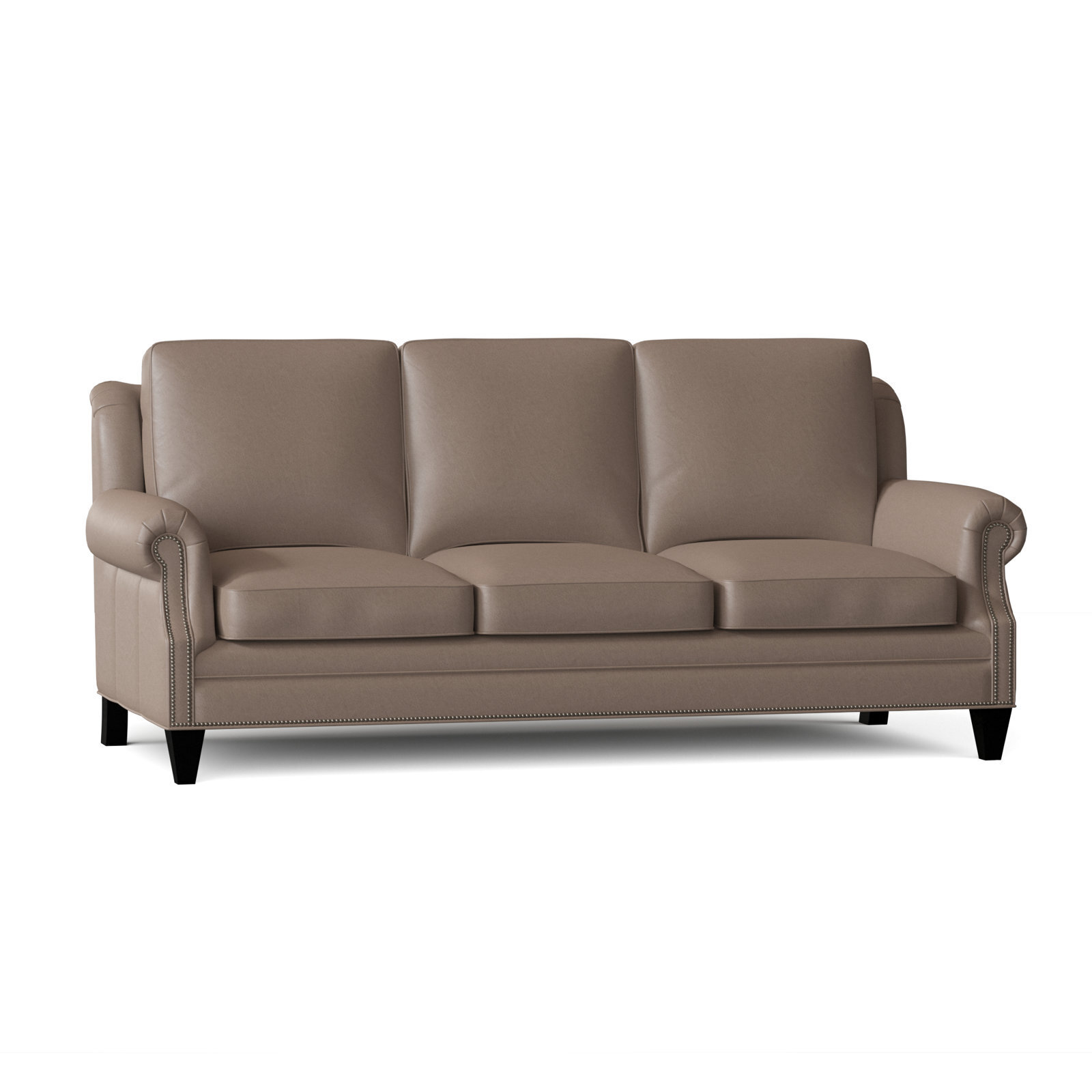 Taupe Leather Sofas