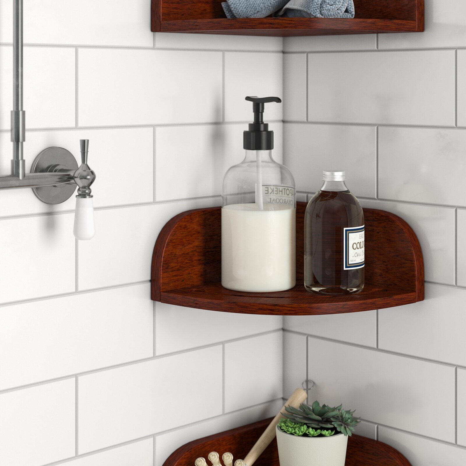 Teak Shower Caddy