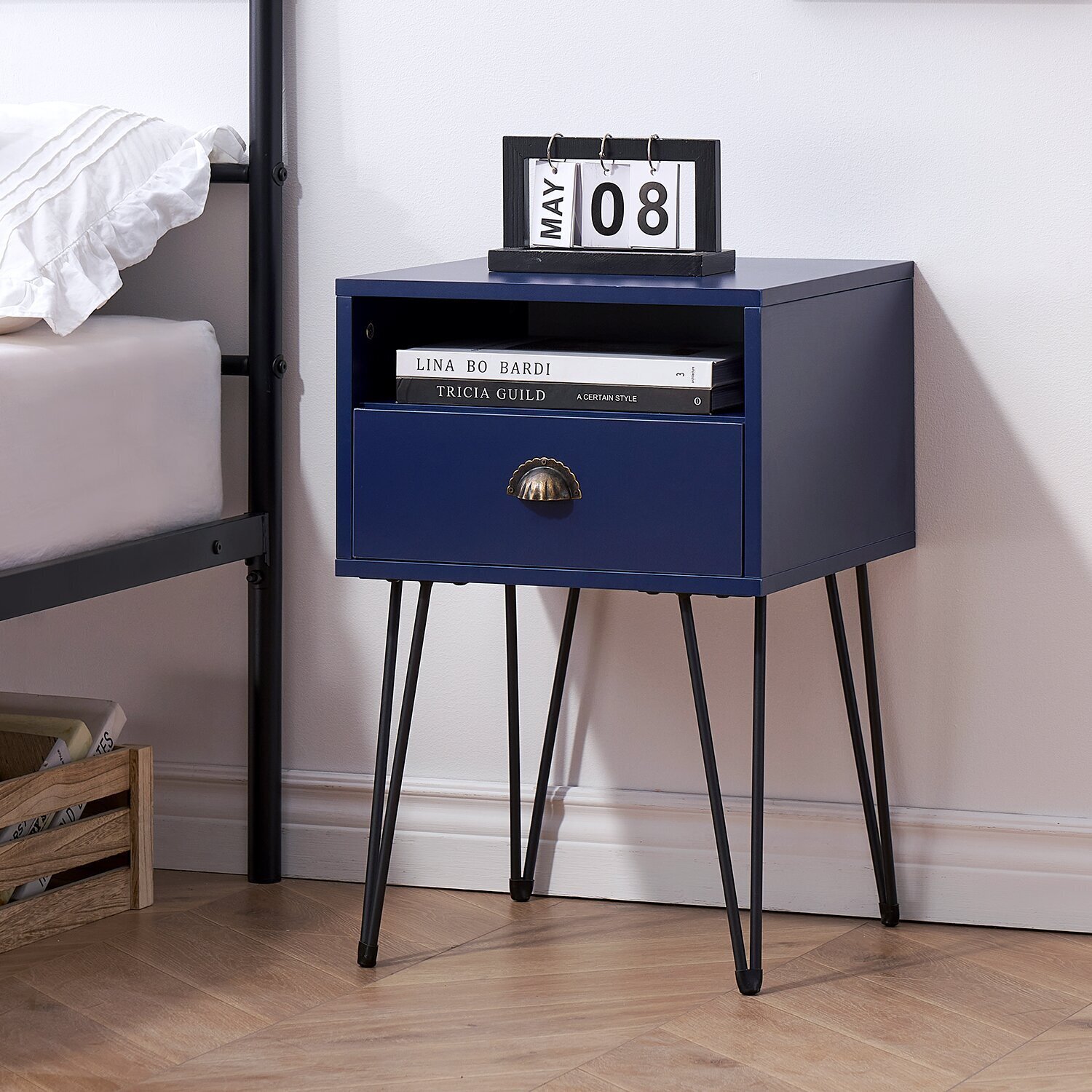 Vibrant Iron Night Stand