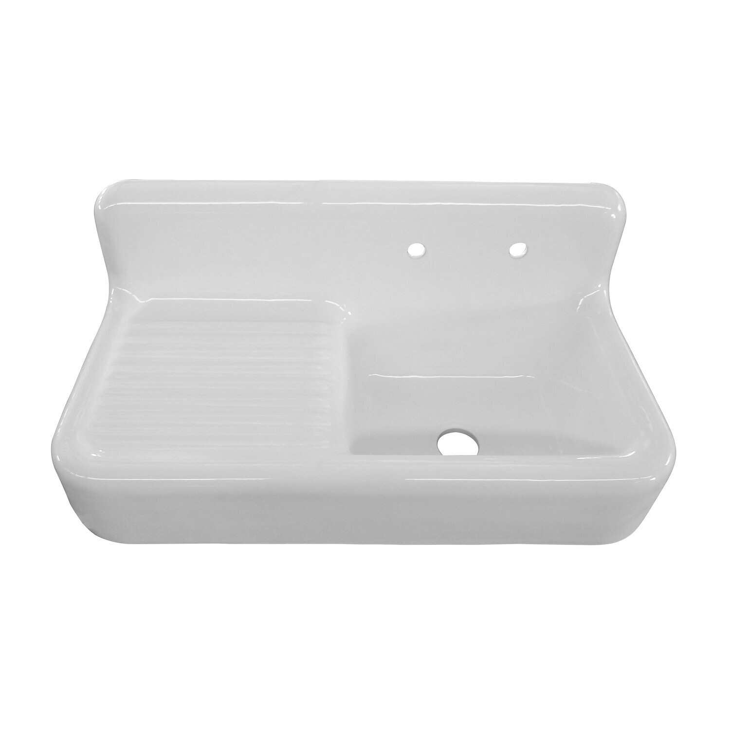 Wall Mounted Cast Iron Trough Sink