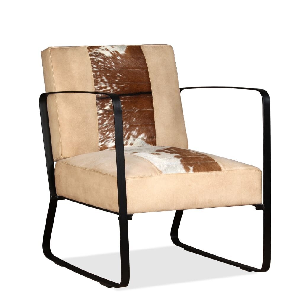 Western Inspired Rugged Industrial Lounger