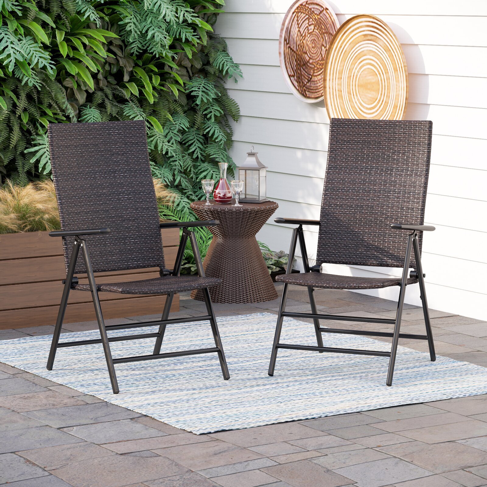 Wicker Armchairs