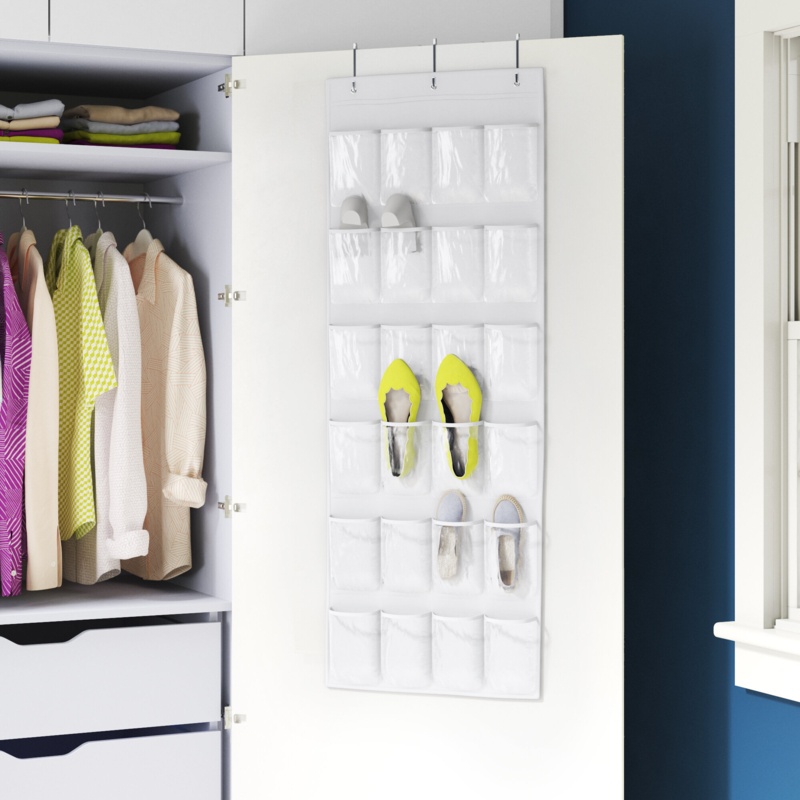 12 Pair Overdoor Shoe Organizer