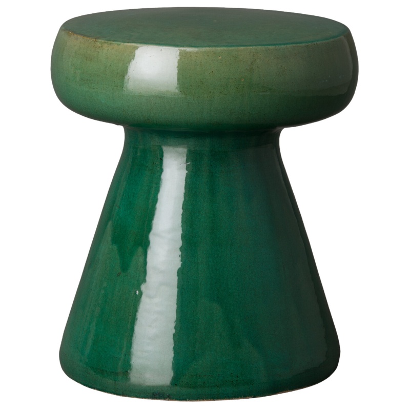 18'' Tall Ceramic Garden Stool
