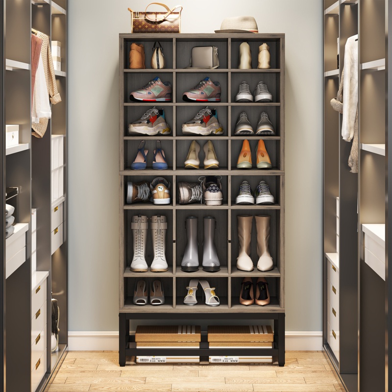 24 Pair Shoe Storage Rack