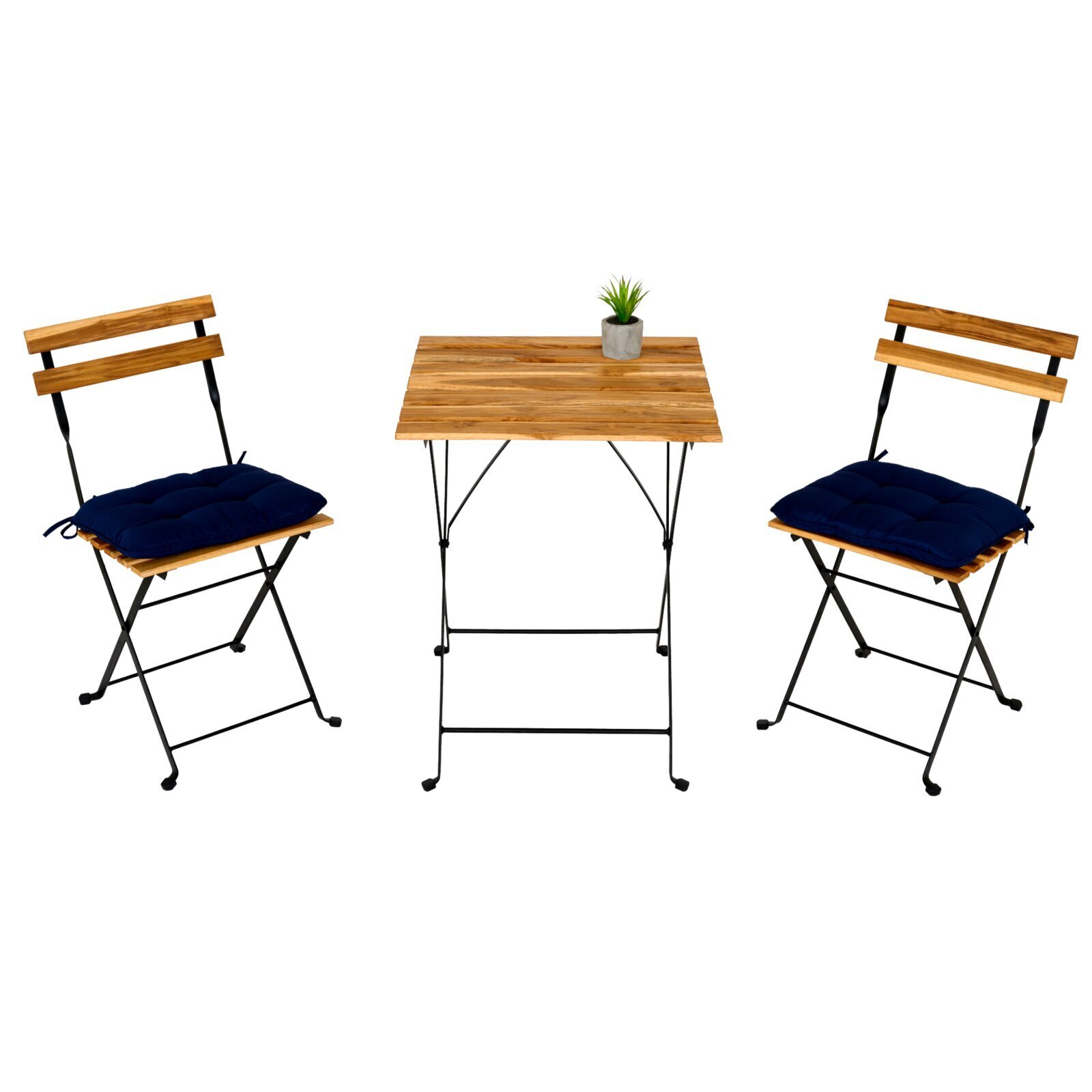 3 Piece Folding Breakfast Bar Bistro Set