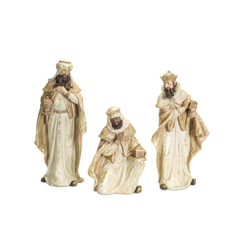 3 Piece Resin Wisemen Set