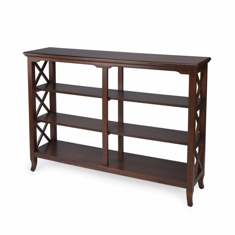 36.25'' H x 53'' W Etagere Bookcase