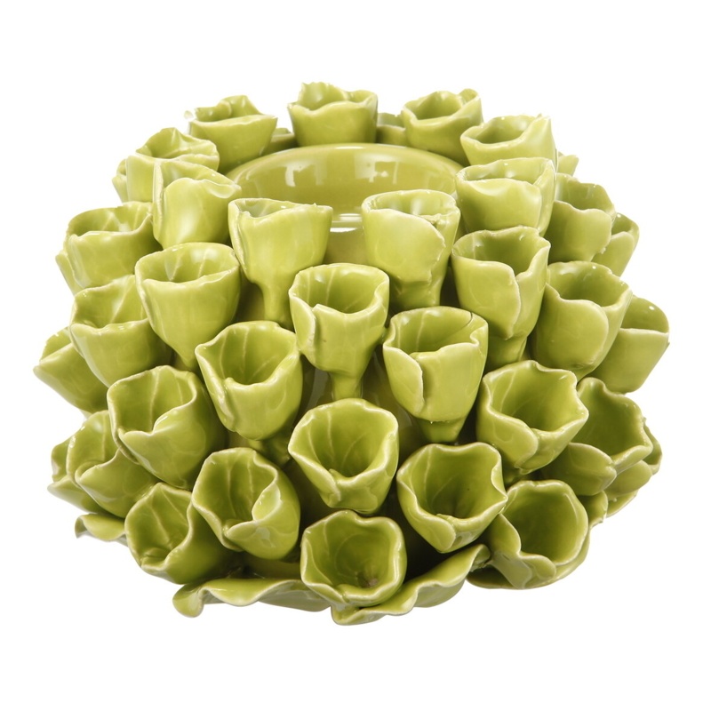 4.3" Ceramic Tabletop Candlestick