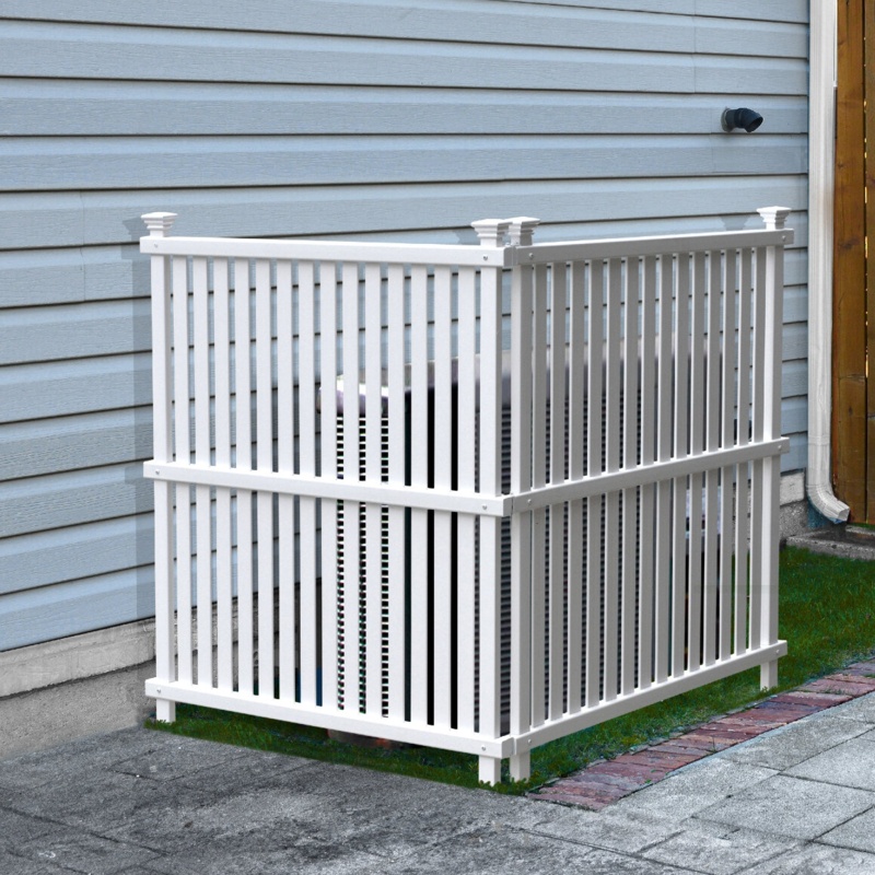 4 ft. H x 3 ft. W Wilmington Vinyl Privacy Screen Kit (2 Panels)