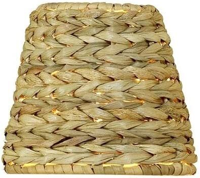 5 Inch Seagrass Chandelier Lamp Shade