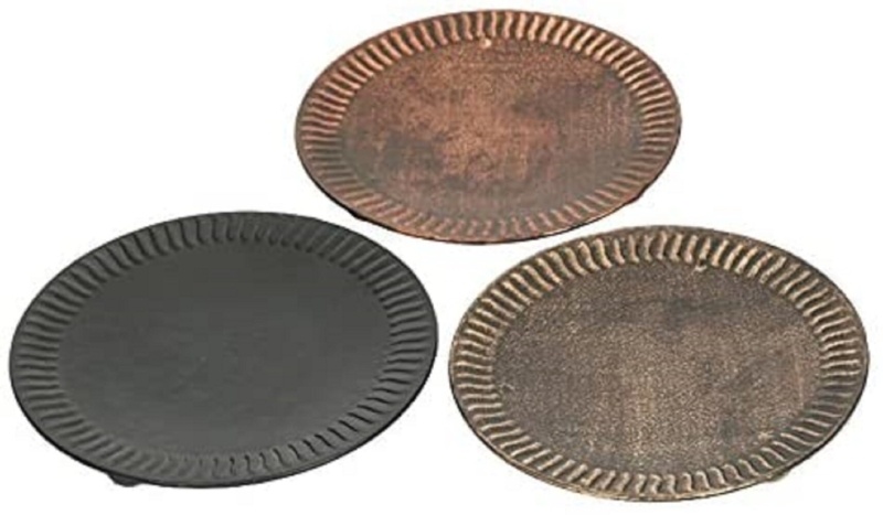 6 Piece Stainless Steel Tabletop Dish Set