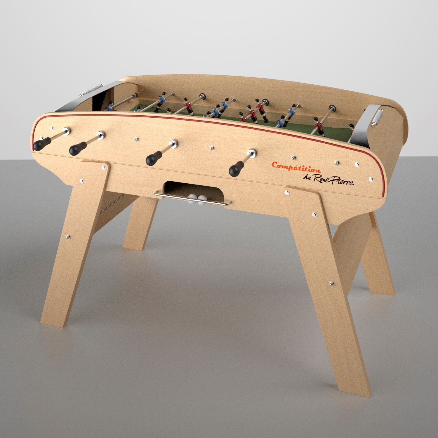 61’’ Indoor Outdoor Solid Wood Foosball Table