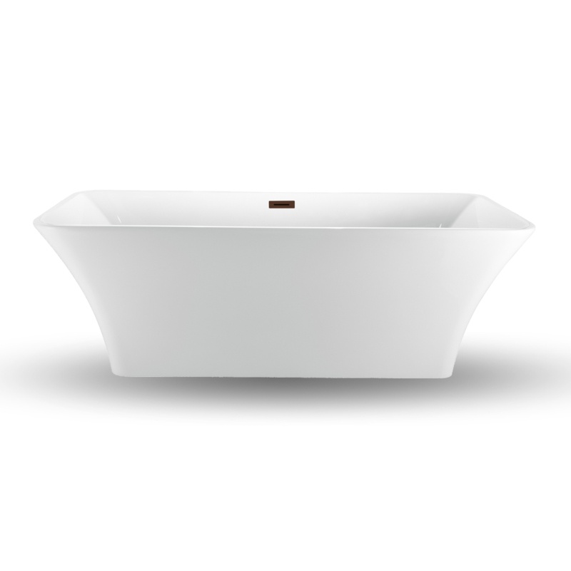 70.9'' x 31.5'' Freestanding Soaking Acrylic Bathtub
