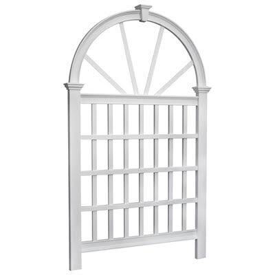 84 Inch Classic White Very Tall Trellis 