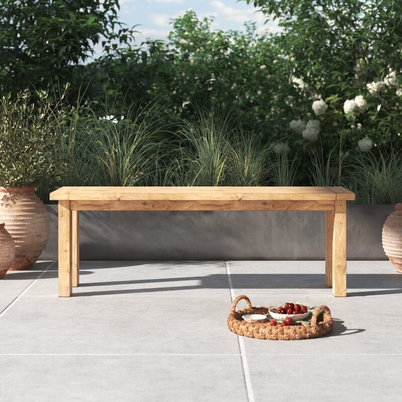 A bench where modern meets minimalist