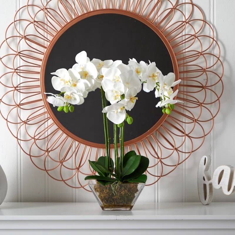 A Simply Exquisite Large Artificial Orchid Arrangement 