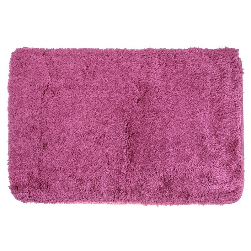 A Vibrant Shaggy Bath Mat
