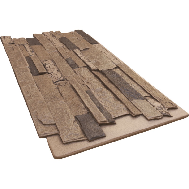 Acadia Ledge Stacked Faux Stone Wall Paneling