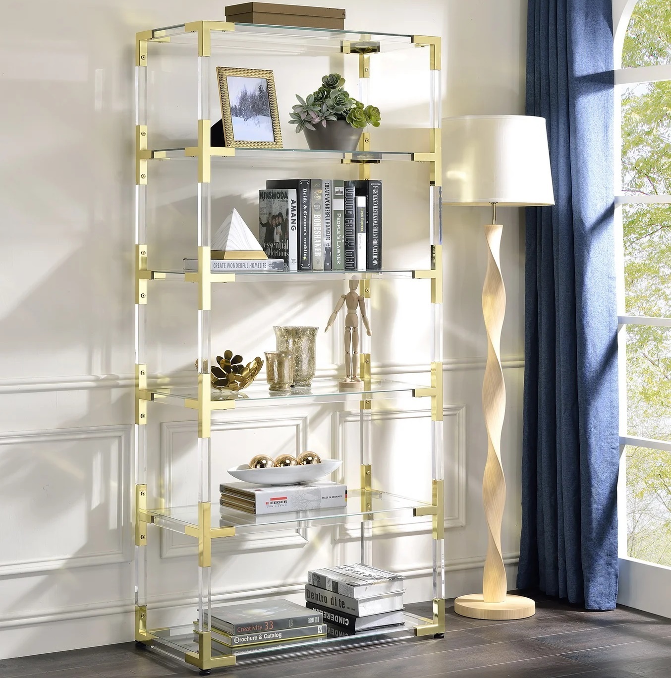 Acrylic Bookshelf