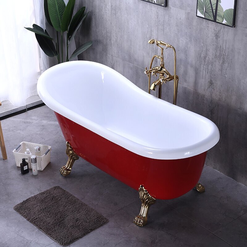 Acrylic Clawfoot Tub