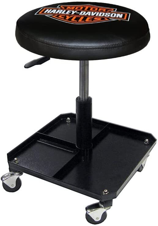 Adjustable Harley Davidson Shop Stool