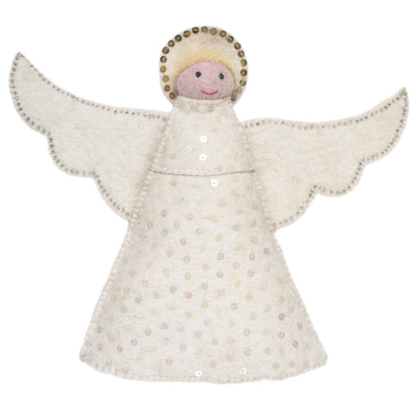 Adorable Handmade Angel Tree Topper