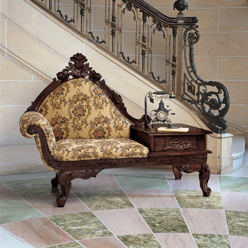 Alfredo Victorian Storage Bench