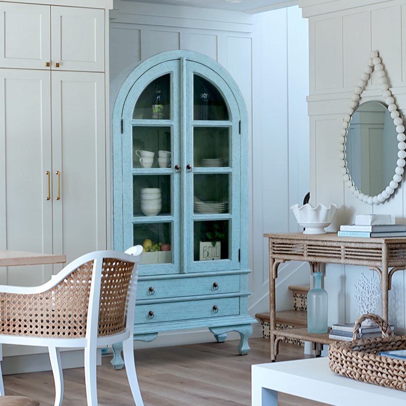 Alleah 36'' Wide Solid Wood China Cabinet
