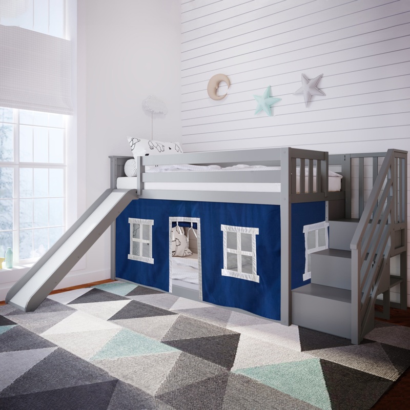 Alma Twin Over Twin Solid Wood Standard Bunk Bed by Sand & Stable™ Baby & Kids