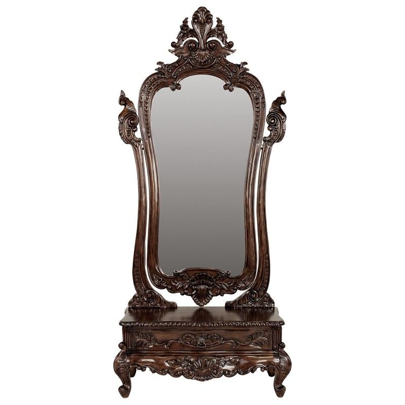 Antique Dressing Mirror with Storage | Foter Antique Dressing Mirror with Storage | Foter