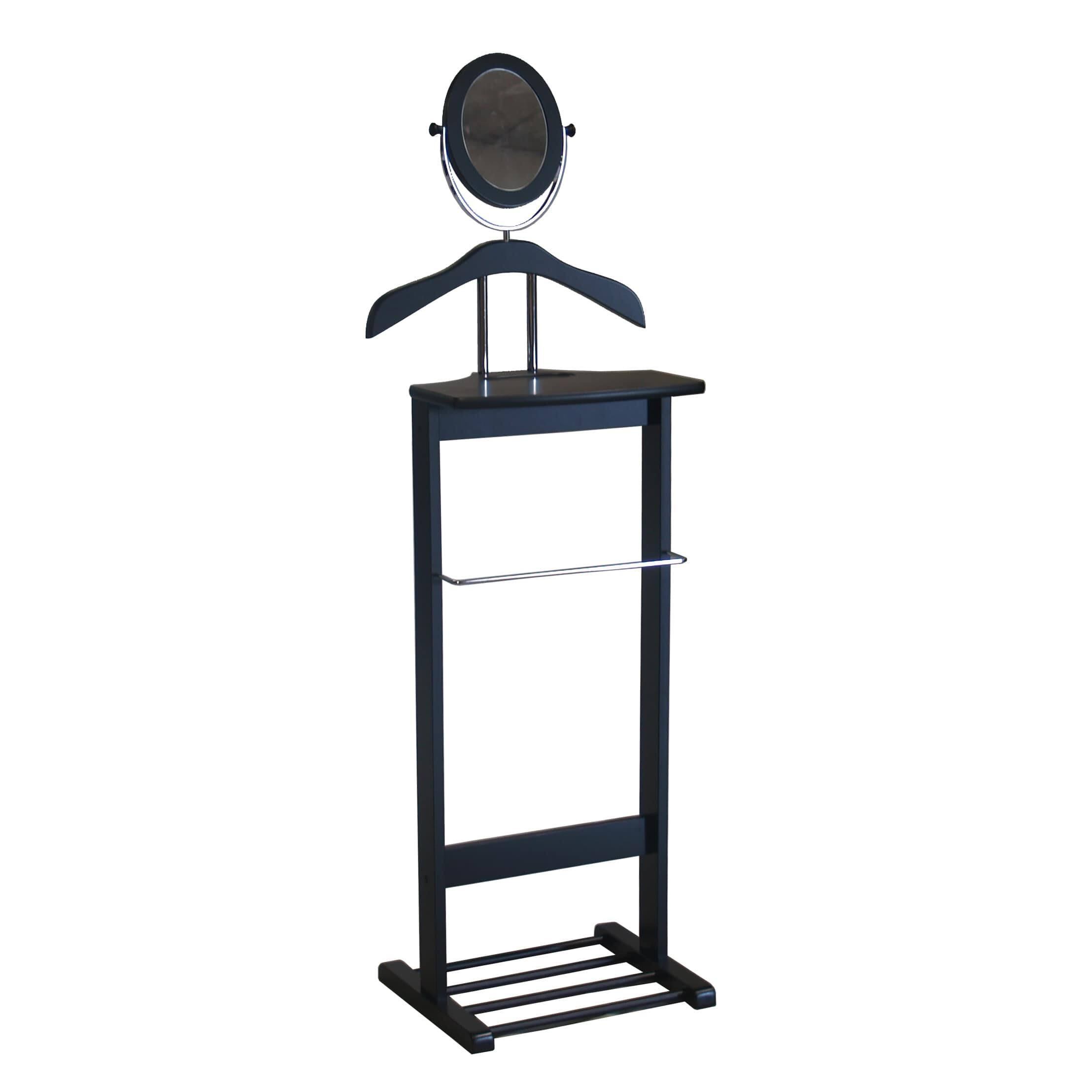 Antique Valet Stand With Mirror