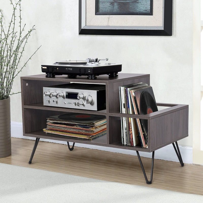 Asymmetrical audio cabinet