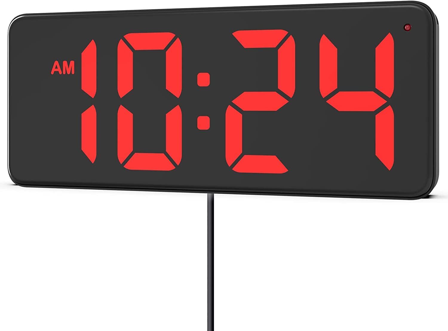 Auto Dimming Digital LED Electric Wall Clock