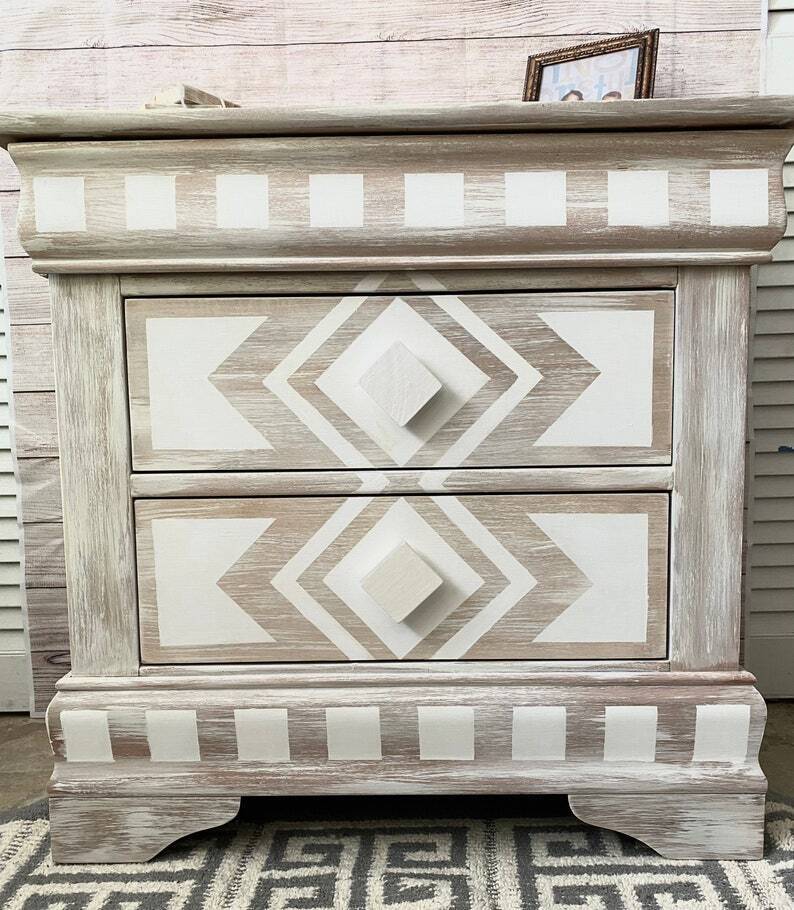 Aztec End Table