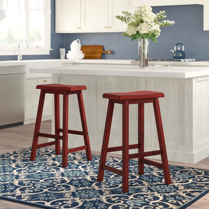 Backless shaker bar stools